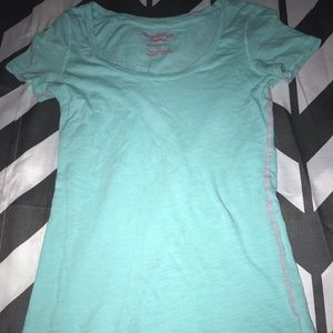 American Eagle Outfitters blue tee